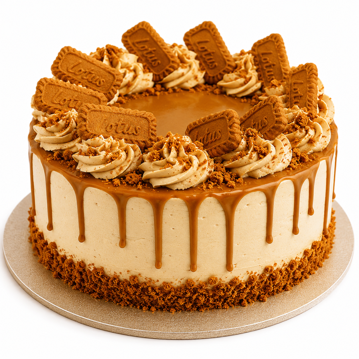 Home New Lotus Biscoff Cake - Premium Homemade Cake | Carol Cakes & Cafe, Mararikulam