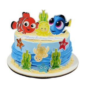 finding nemo theme cake by Carol Cakes & Cafe Mararikulam