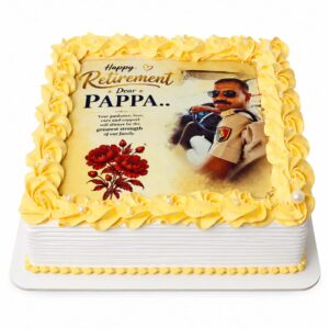 Square photo cake by carol cakes & cafe mararikulam